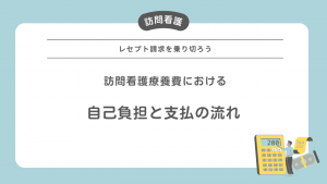 訪問看護療養費における自己負担と支払の流れ